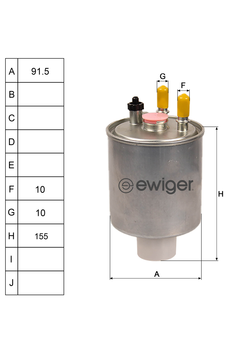 EWIGER - EW111060084-EWI - Fuel Filter