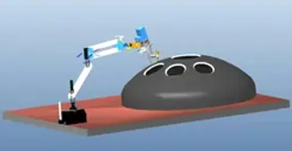 Пластина для удаления заусенцев к кромкорезу NKO Machines - B2 AIR, арт. 24201