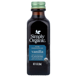 Simply Organic, Мадагаскарсая ваниль, безалкогольный ароматизатор, выращено на ферме, 2 жидких унций (59 мл)