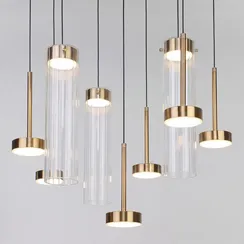301102 LED / подвесной светильник / латунь