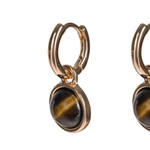 Серьги Fiore Luna TIGER EYE LE1115 BR/G