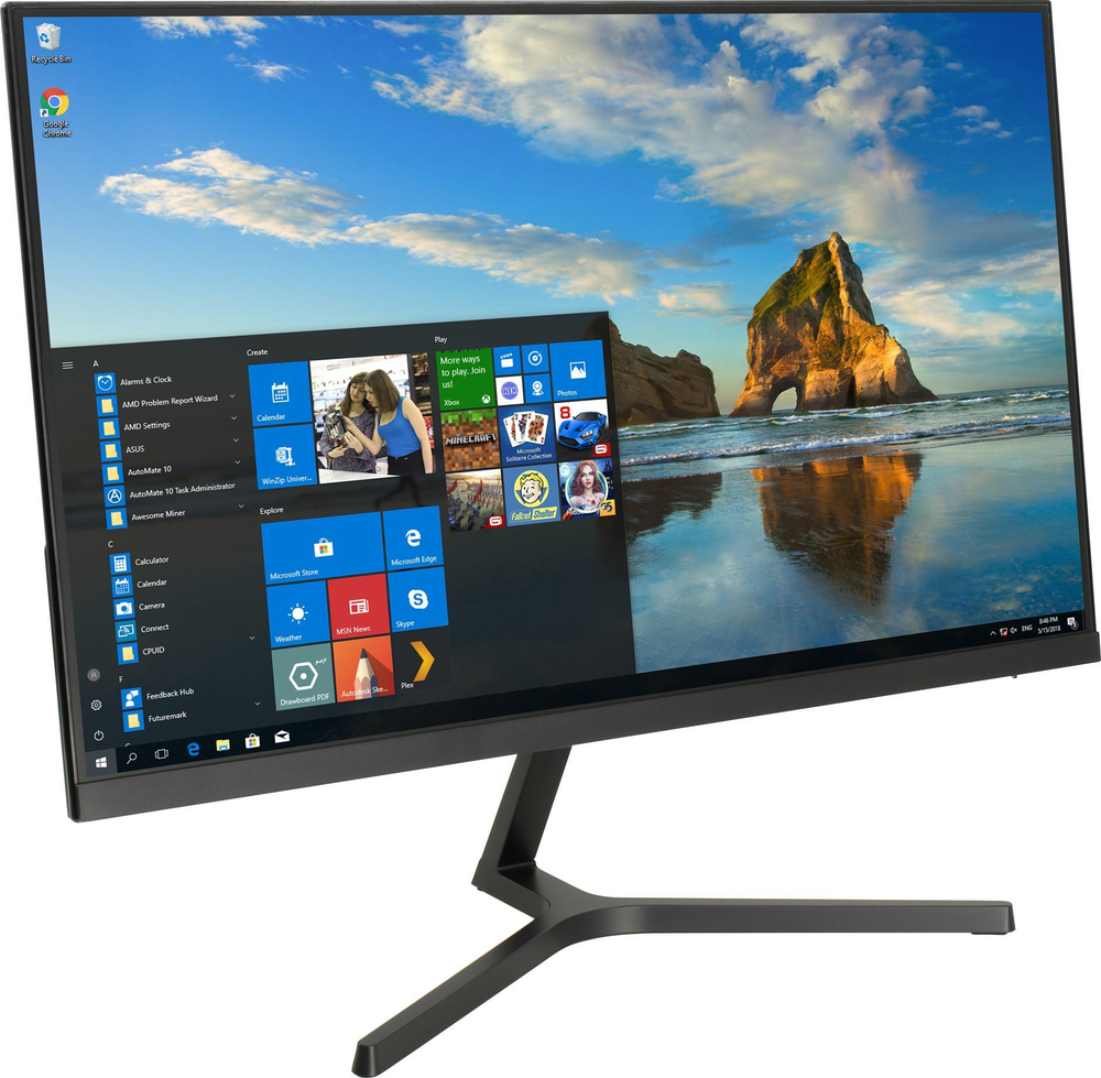 23.8" ЖК монитор Xiaomi Mi Desktop Monitor 1C RMMNT238NF &lt;BHR4510GL&gt; Black (LCD, 1920x1080, D-Sub, HDMI)