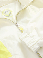 Куртка непромокаемая с капюшоном для девочки Next E33-632, Белый