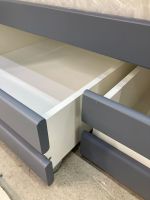 Комплект выкатных ящиков для детской кроватки Манеж эко, Домик, Манеж 2-х ярусный графит