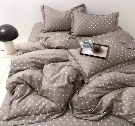 Постельное белье Polka Dots Beige