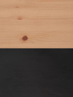 IKEA Обувница 3 ящ, HEMNES 89х127х30, черная/св-коричневая, из массива сосны, КЫМОР (ХЕМНЭС ИКЕА)