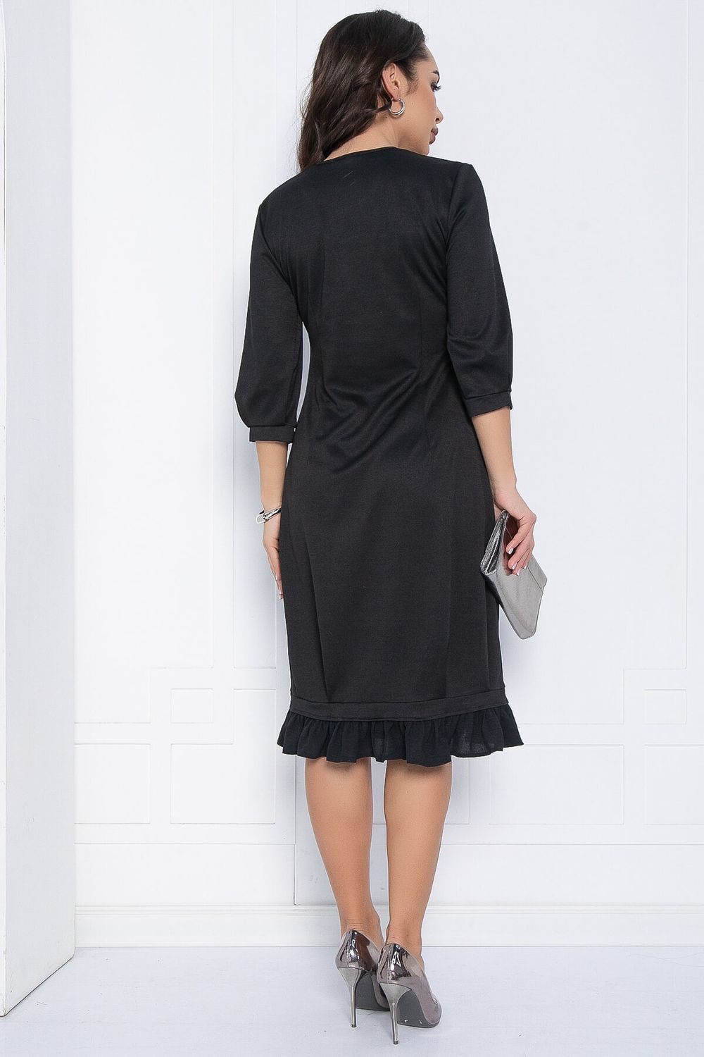 Платье Бостон (черное) П12506-10 LT Collection