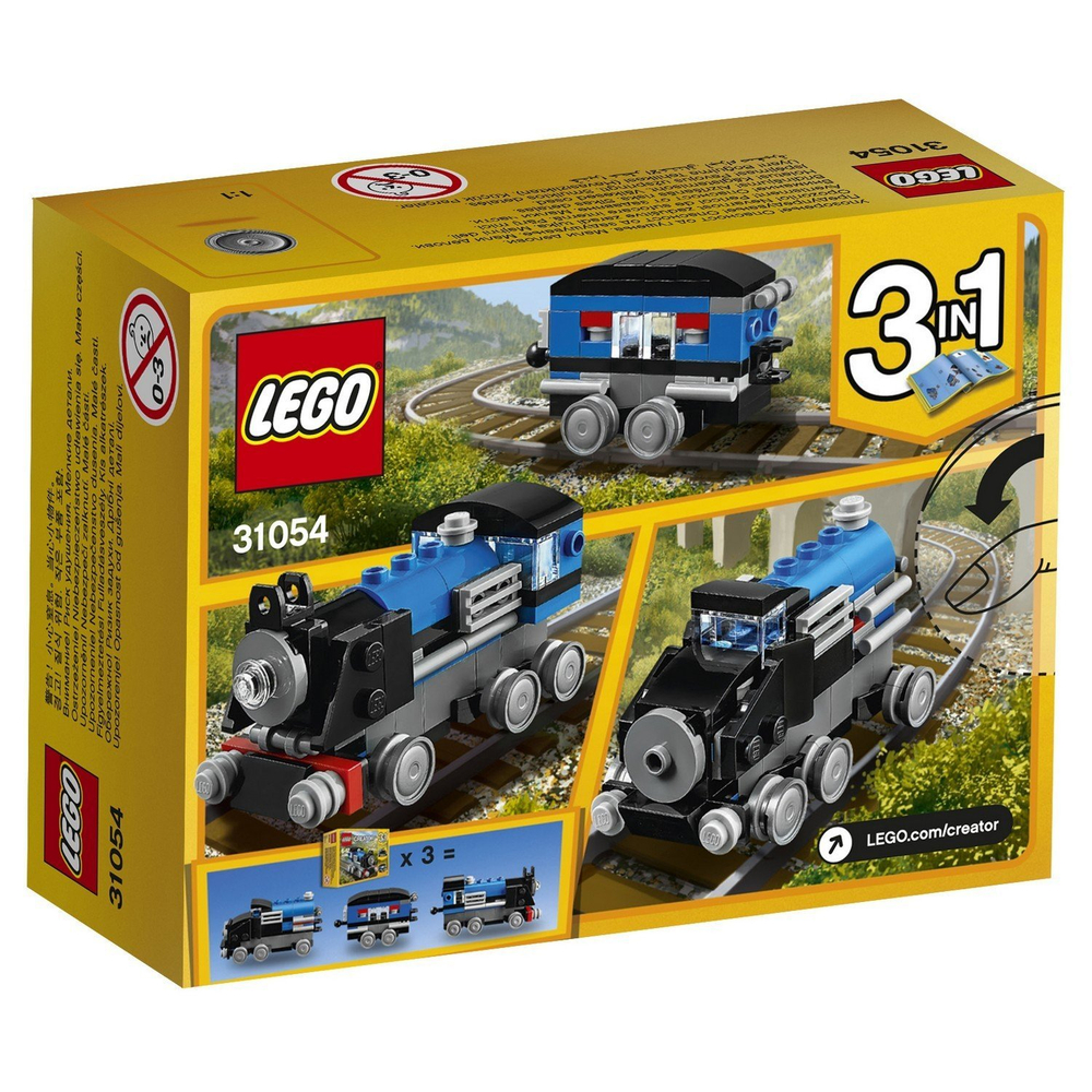 LEGO Creator: Голубой экспресс 30054 — Blue Express — Лего Креатор Создатель