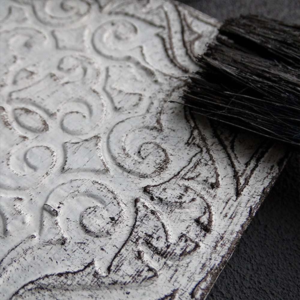 Воск патинирующий декоративный «Чёрный» №3