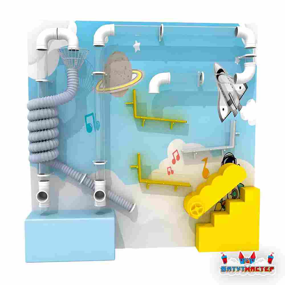 Интерактивная стена в доу «Развивайка плюс», 2,59×2,02×0,5 м