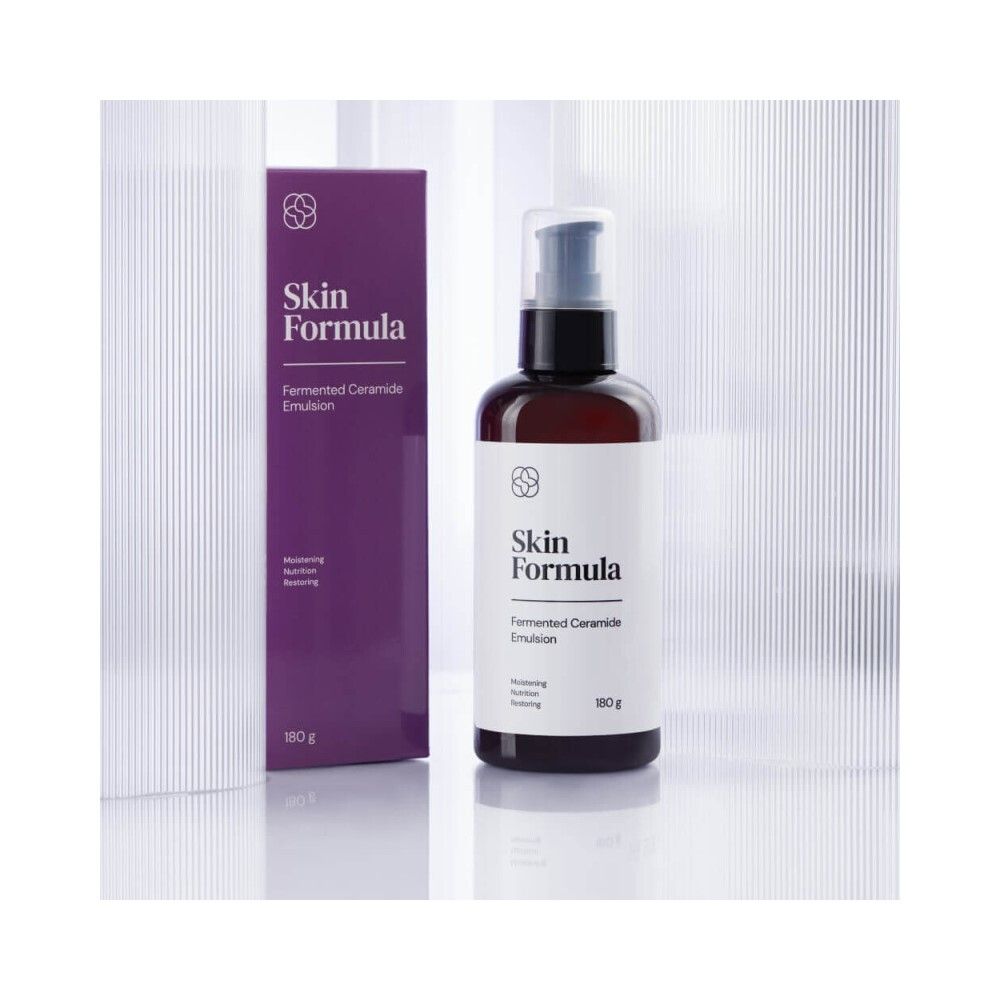 Skin Formula Fermented Ceramide Emulsion Увлажняющая эмульсия с комплексом церамидов для восстановления гидролипидного баланса, 180 мл