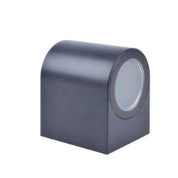 UUL-P51A 6W-GU10 IP65 BLACK Светильник уличный. под лампу GU10. Архитектурный накладной. Корпус черный. TM Uniel