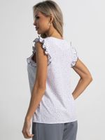 Блуза Карлотта (белая) Б15405-50М LT Collection