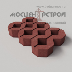 Газонная решетка ФЭМ-27 600х400х100