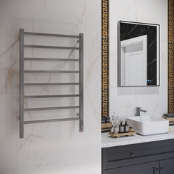 Полотенцесушитель Terminus Ватикан П8 500х850 электро Оружейная сталь