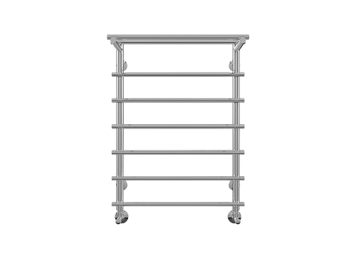 Полотенцесушитель Royal Thermo Ватра П7 500х696 с полкой