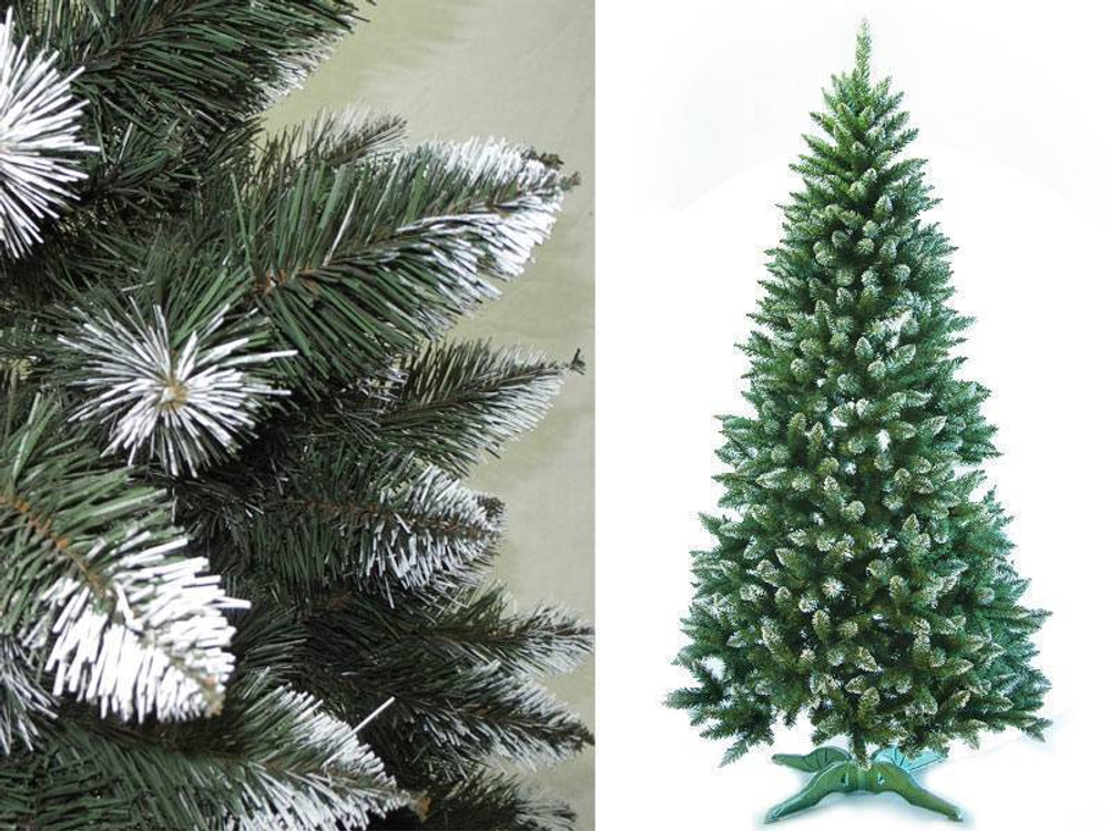 Елка 220 см Лидия с инеем