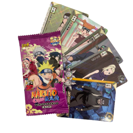 Бустер коллекционных карточек Naruto Фиолетовый (категория A)