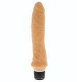 Телесный вибратор-реалистик PURRFECT SILICONE CLASSIC 8.5INCH - 21,5 см. (Цвет: телесный)