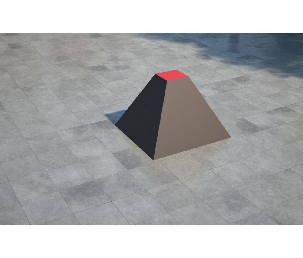 Треугольник - элемент паркур площадки