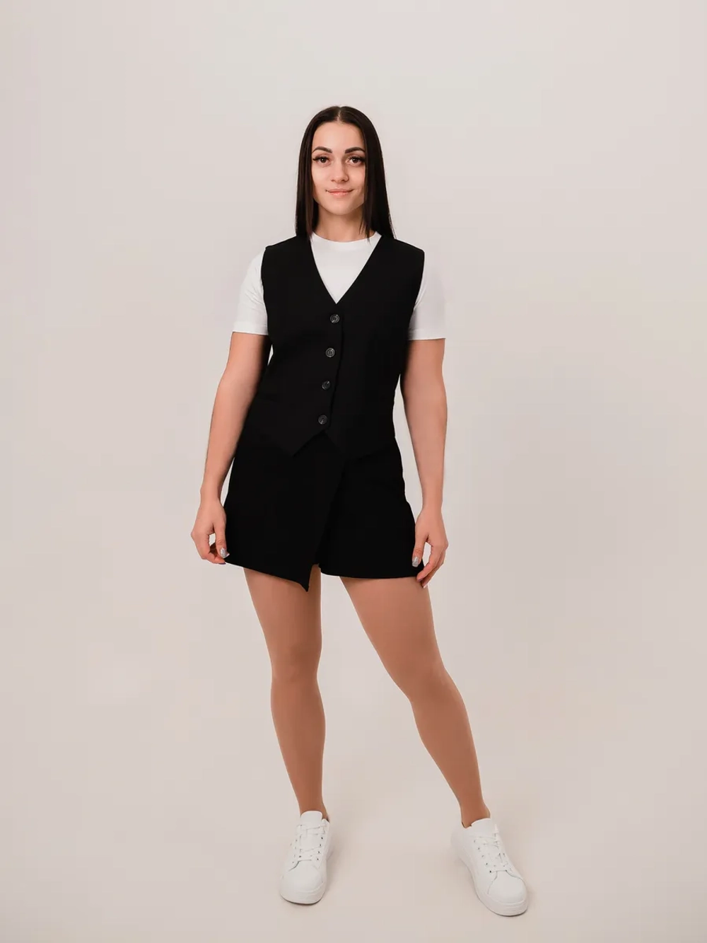 Жилет классический костюмный