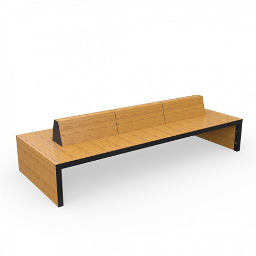 Скамейка Линарес 300х120 двусторонняя