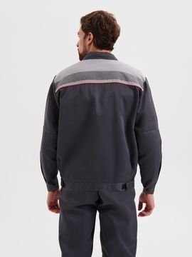 Костюм "Нова" полукомбинезон (серый/с.серый)