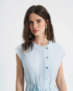 Платье-макси из купры