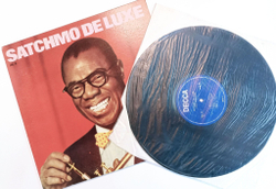 Винтажная виниловая пластинка LP Louis Armstrong Satchmo De Luxe (Japan 1967)