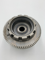 Вал промежуточный ZF 9HP48 948TE 04800943AA главной пары с шестернями привода (ведомой шестернёй на 76T D169.50 mm и ведущей шестерней на 22T D75 mm.)