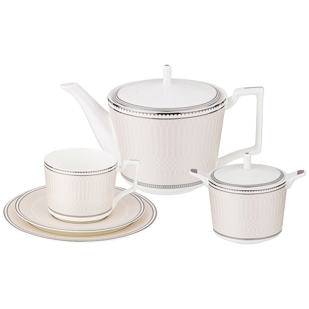 ЧАЙНЫЙ СЕРВИЗ LEFARD "INFINITY" НА 6 ПЕР. 20 ПР. 1000/300/250 МЛ (КОР=2НАБ.)