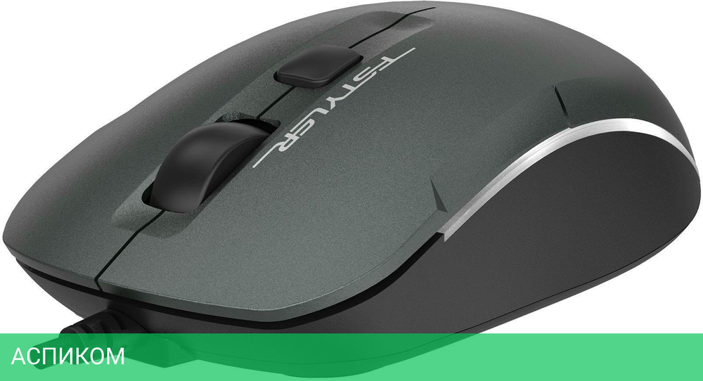 Мышь A4Tech Fstyler FM26 серый/черный/Smoky Grey
