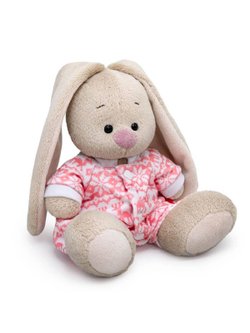 Мягкая игрушка Зайка Ми в зимней пижамке 15 см