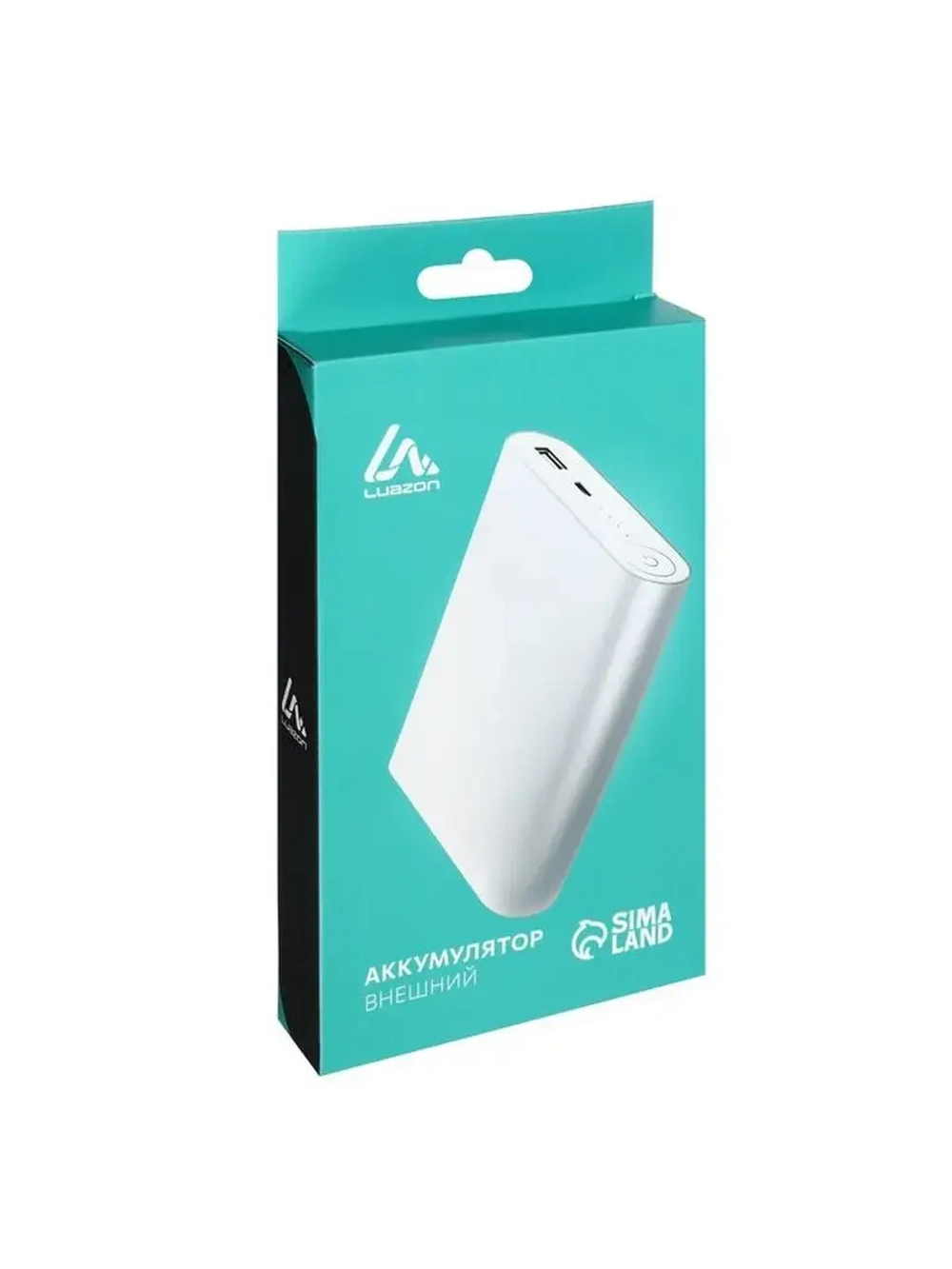 Внешний аккумулятор Luazon модель PB-11, USB, 7200 мАч, 1 A,