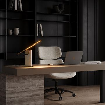 Настольная лампа 9W 3000K MOD467TL-L9BS3K латунь Monumento Maytoni