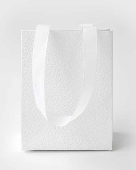 Пакет объемный с репсовой лентой, 110×140×60 мм