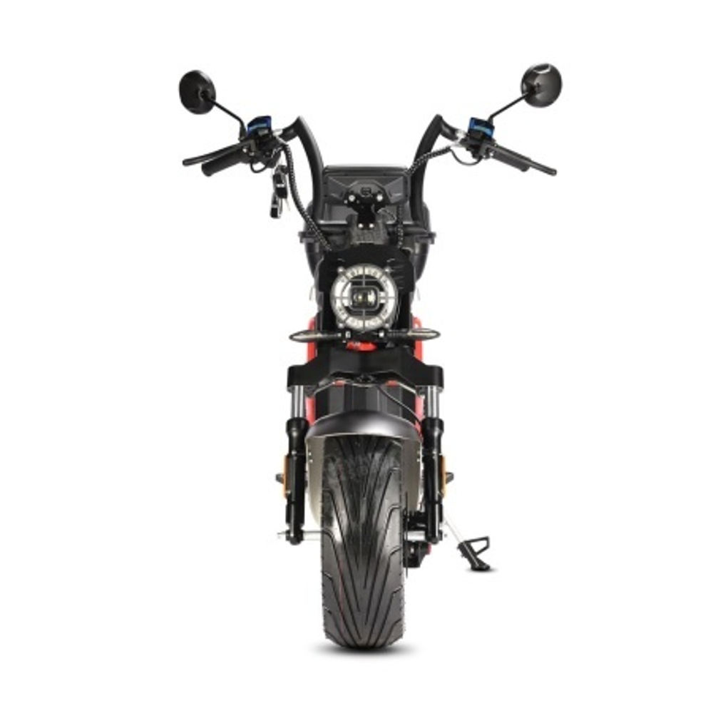 Электроскутер WHITE SIBERIA PRO BLACK EDITION 5000W