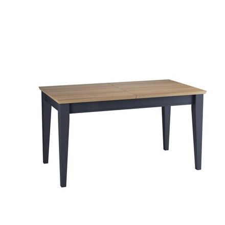 Стол обеденный «Форест» со вставкой 140-179х77 серый 7012/бейц-масло