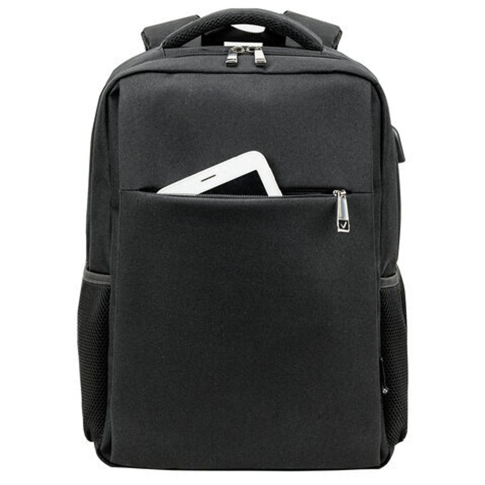 Рюкзак BRAUBERG FUNCTIONAL с отделением для ноутбука, USB-порт, багаж лента, Firm, 43x30x15 см, 272576