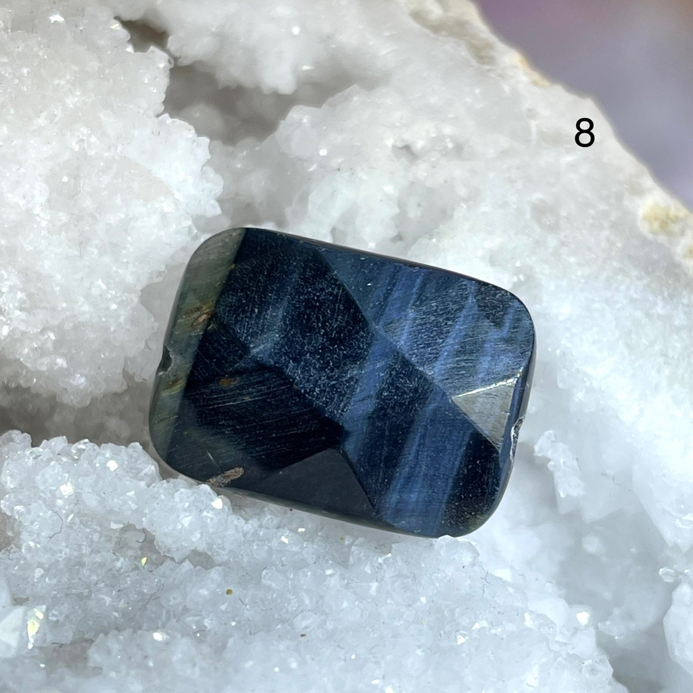 59412 Соколиный глаз Бусина 13*18мм огр-45
