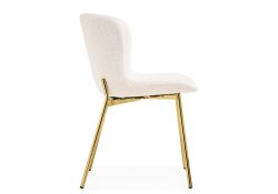 Стул на металлокаркасе Basket beige / gold