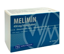 Турецкие капсулы Melimin от варикоза 60 штук