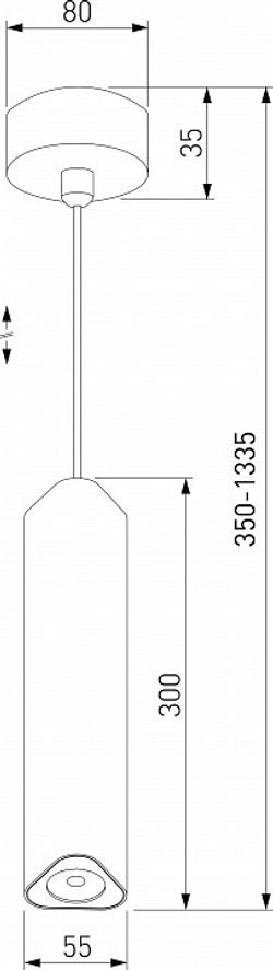 Подвесной светильник Elektrostandard Trio a067069