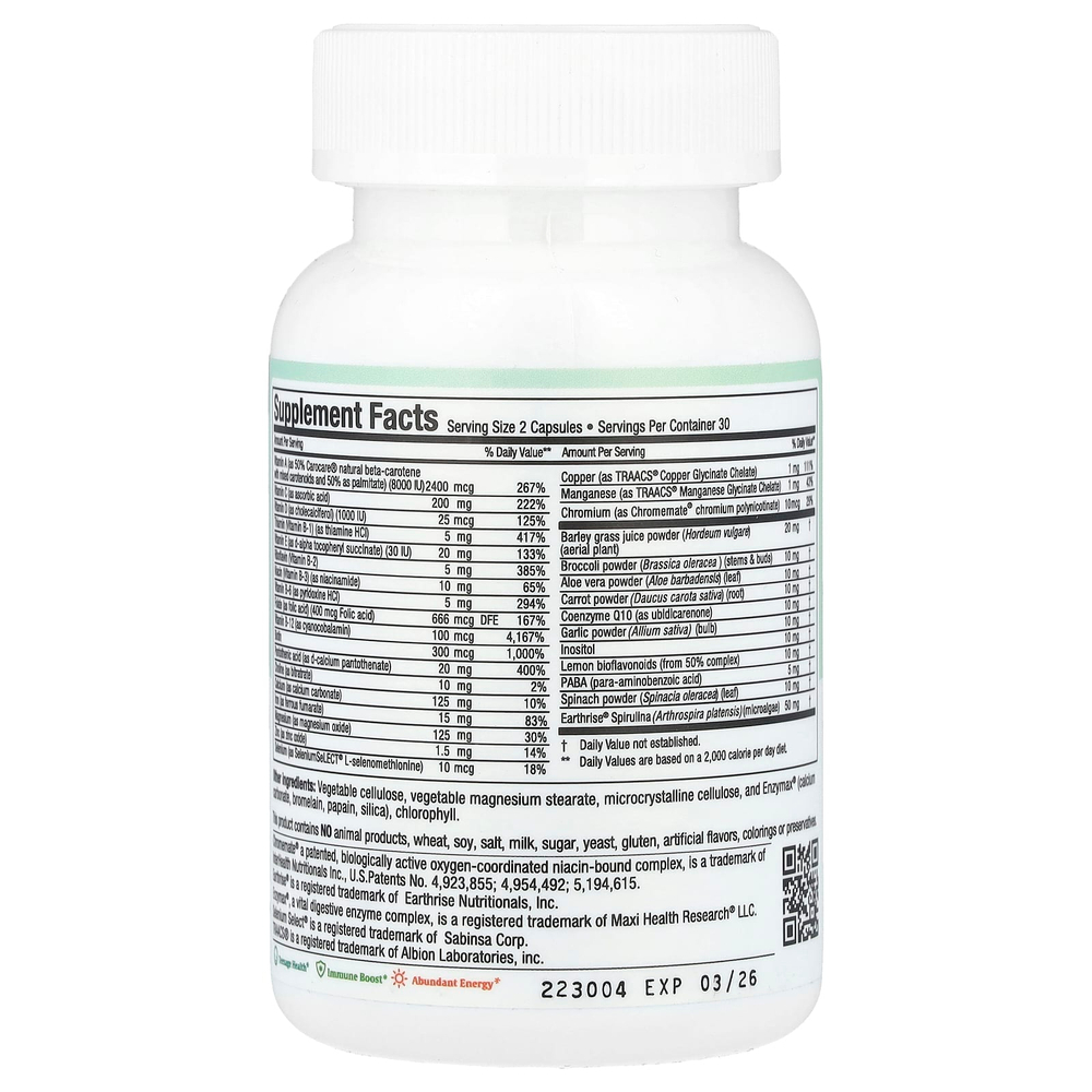 Maxi Health, Maxi Teen Supreme ™, для нее, 60 капсул