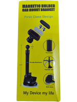 Держатель телефона автомобильный присоска красный