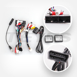 Комплект рамки с разъёмами 9"+can KIA Optima 2010-2013 большая (поддержка усилителя) - Car-Smart 7099F1