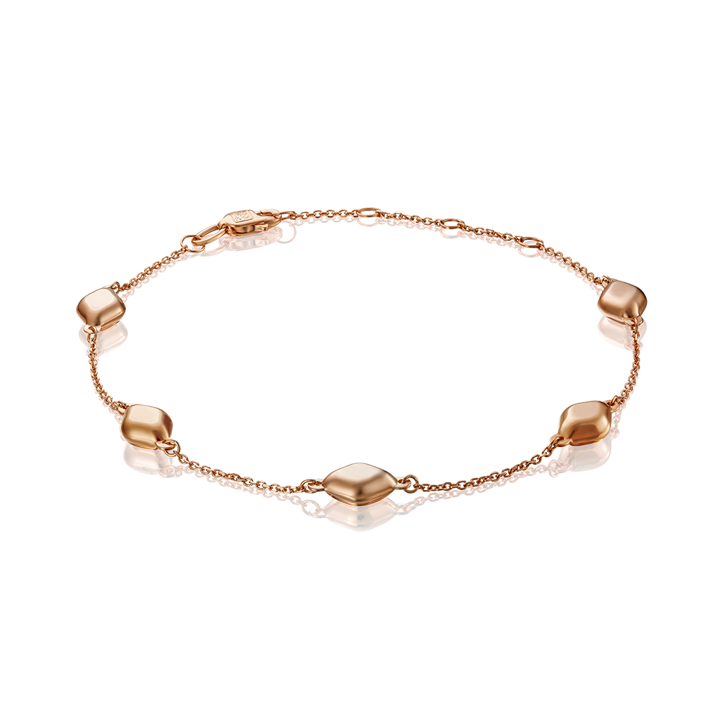 Браслет из красного золота