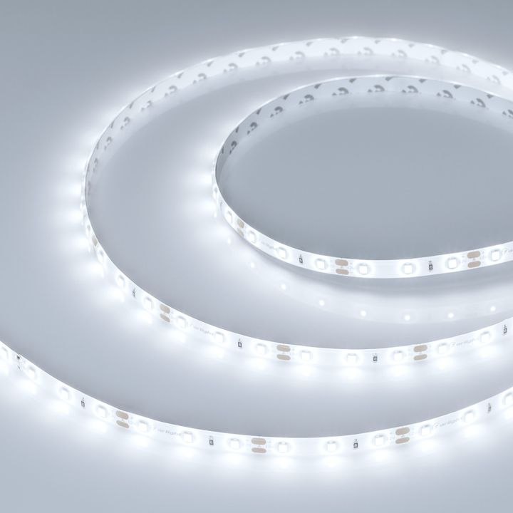 Светодиодная влагозащищенная лента Arlight 4,8W/m 60LED/m 2835SMD холодный белый 5M 014627(2)