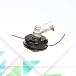 Редуктор в сборе для мотокос Makita SH 230, EM 2500, EM 2600 d-24 мм, 10 шлицов в комплекте с триммерной головкой