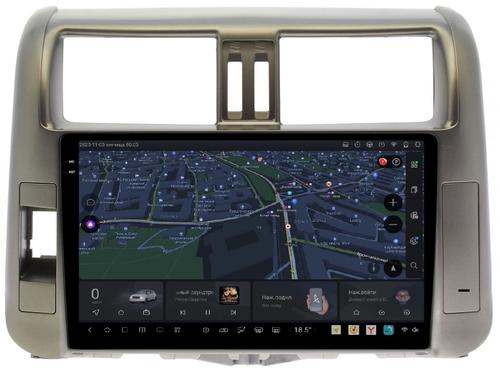 Магнитола для Toyota Land Cruiser Prado 150 2009-2013 - Kuberg DUDU7 OL-9613 QLed+2K, Android 13, Быстрейшая, UIS7870 (DUDU7), CarPlay, SIM-слот